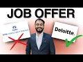 I Got a Job Offer from Deloitte as Data Analyst Revealing my Salary