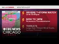 Chicago weather severe storm threat through Friday night