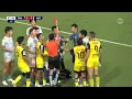 Lagu Half-time DRAMA! Albirex's goalkeeper Hassan Sunny gets sent off vs Tampines! | SPL 2023 Moments
