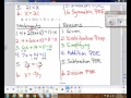 Algebra proofs