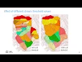 Stream and catchment delineation with GIS theory