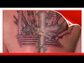 90 Heaven Tattoos For Men 2020 Stairway Gates Hell Designs