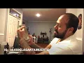 Santa muerte candle reading