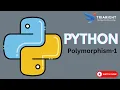 Polymorphism in Python Object Oriented Programming Python Tutorial Chapter 18 - Part 1