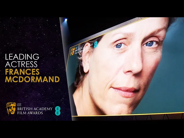 Frances McDormand Wins Leading Actress for Nomadland | EE BAFTA Film Awards 2021