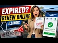 How to renew your vehicle registration online in Illinois