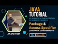 Java Tutorial OOP Basics Package Access Specifier Anand Tank