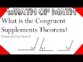 What is the Congruent Supplements Theorem