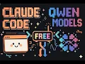 How to Use Qwen Models with Claude Code for Free - Step-by-step guide