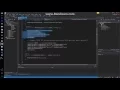How-to Create an SQL server db connect to it in Visual Studio fill with data