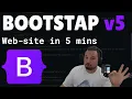 Web-page in 5 minutes Seriously BOOTSTRAP v5