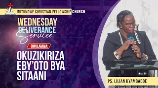 🔴WEDNESDAY DELIVERANCE SERVICE || PS. LILIAN KYAMBADDE || 16.09.2026