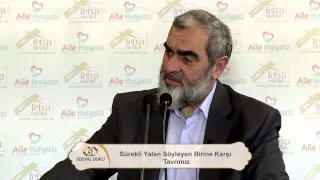 Sürekli yalan söyleyen birine karşı tavrımız