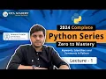 Master Python Basic to Advanced Keywords Identifiers Comments Python in Hindi - Lecture 1