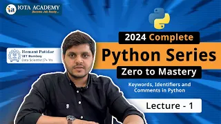 Master Python Basic to Advanced Keywords Identifiers Comments Python in Hindi - Lecture 1