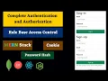 Complete MERN Stack Authentication and Authorization with Login and Registration Pages