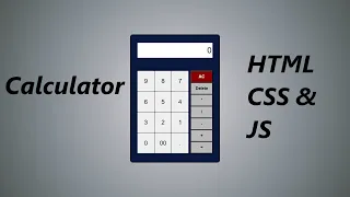 Basic Calculator using HTML CSS and JS