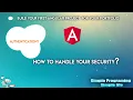 Security in Angular Build Your Website From Scratch P3 JSON Web Token in Front End