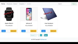 python Ecommerce website online shop pagination with flask coding python tutorial part 22