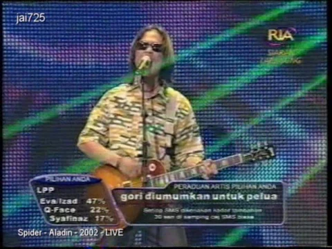 Download MP3 Spider - Aladin - 2002 - LIVE