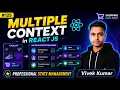 Multiple Context API React JS Mini Project React JS Tutorial Context API in React