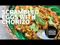 Rick Bayless Breakfast Scrambled Eggs with Chorizo