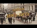 Time Travel is Real Witnessing 1890s - 1900s London in Stunning AI Color