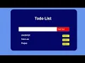 Todo App with Firebase Database and Authentication Html Css Javascript