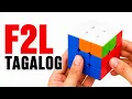 How to learn F2L Easily - F2L Tagalog Tutorial