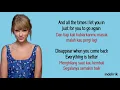 Taylor Swift - The Last Time (Taylor's Version)ft. Gary Lightbody | Lirik Lagu Terjemahan