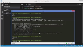 Creating Custom Modules in Nodejs Tutorial 6