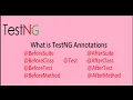 TestNG annotations Part2