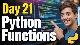 Day 21 Python Functions Explained 3 Years Machine Learning Challenge MuhammadTheProgrammers