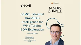 Demo: Industrial GraphRAG Intelligence for Wind Turbine BOM Exploration