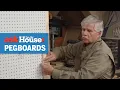How to Install Pegboard Ask This Old House