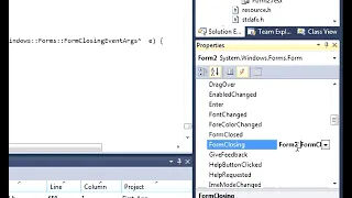 Visual C Tutorial 31 Windows Forms Application Message Box Asking if The User Wants to Exit