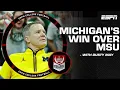 Dusty May Breaks Down Michigan s Huge Road Win vs Michigan State