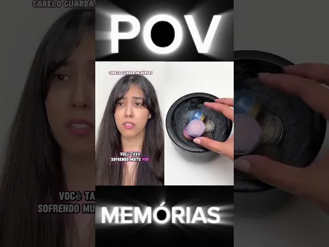 O seu cabelo guardará memórias e…#slime #shorts
