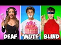 Blind Deaf Mute Baking Challenge