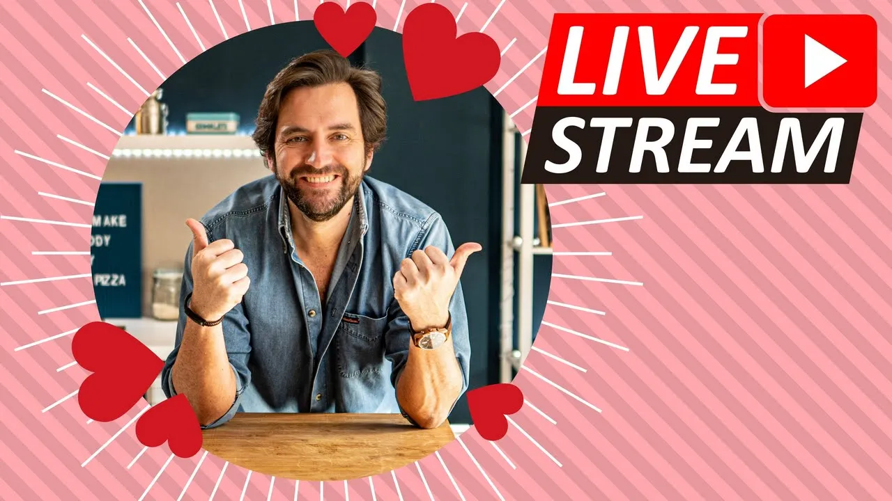 Live dia dos namorados | Risoto de camarão e folhados de queijo de cabra