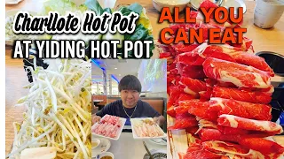 Charlotte HOT POT All You Can Eat At Yiding Hot Pot