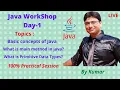 Java Workshop Day-1