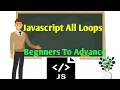 Learn JavaScript Loops for foreach for of while Tutorial 08 2021 in Hindi Urdu