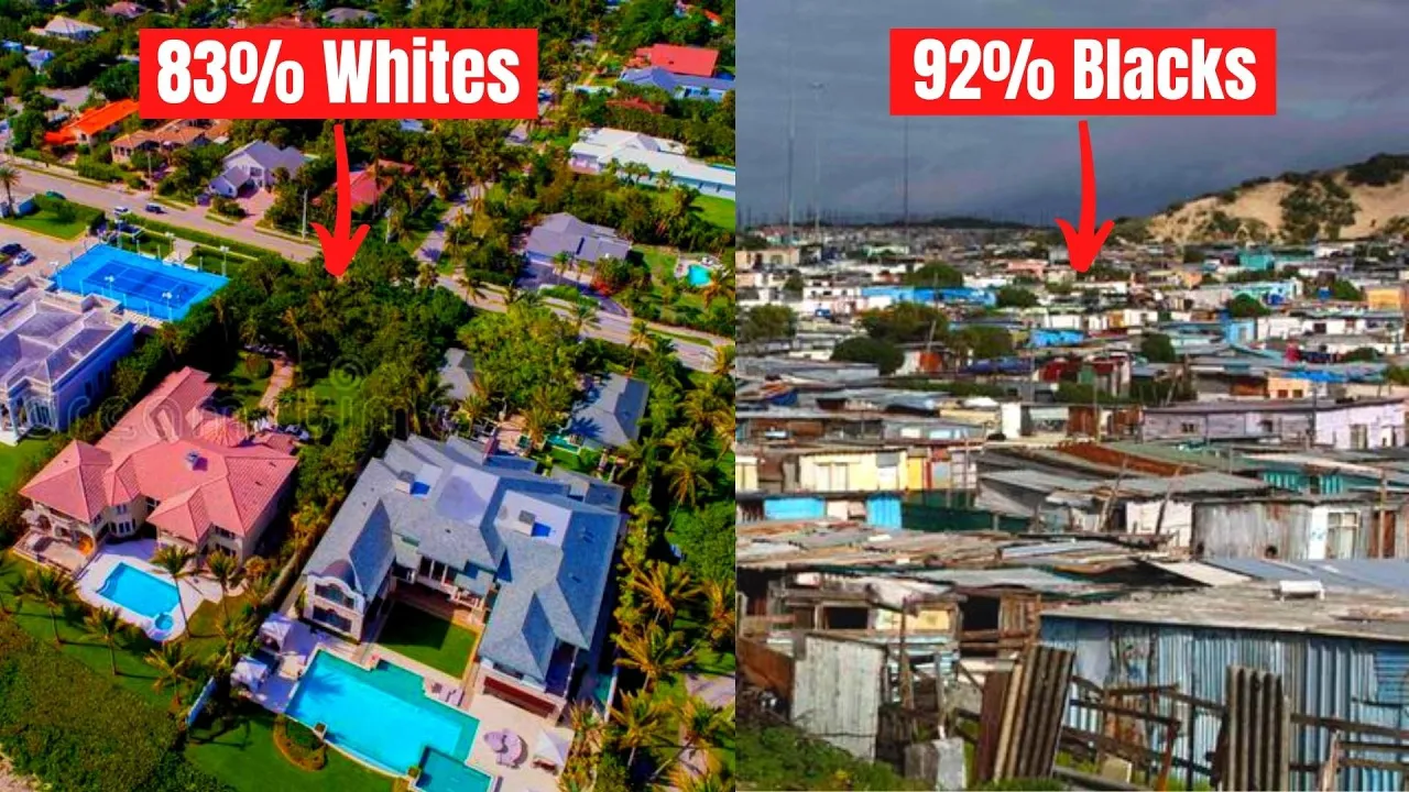 Why South Africa is segregated and the most unequal country after end of apartheid in South Africa