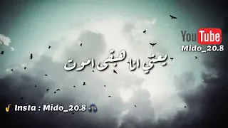 احمد بتشان    يعني انا أضحى بحياتي واسيب حياتي عشان خاطرها تضيع  دندنها