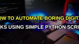 Python Automation Tutorial Scrape Data Send Emails
