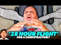 8500 MILES JUST TO GET HIS SPINE CRACKED Asmr Chiropractic Back Pain Dr Tubio