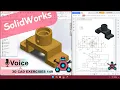 SolidWorks 3D CAD EXERCISES 149 StudyCadCam Solution Tutorial