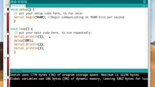 Arduino - Printing and Serial Monitor