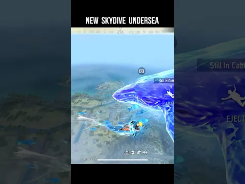 New Skydive Undersea Spectacle 🌊 Free Fire New Skydive